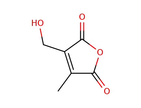 Molecular Structure of 245124-18-9 (2,5-Furandione, 3-(hydroxymethyl)-4-methyl- (9CI))