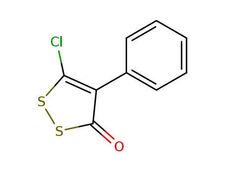 3H-1,2-Dithiol-3-one,5-chloro-4-phenyl-