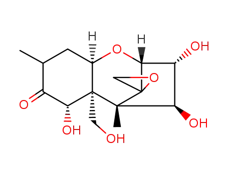 (3beta,4alpha,7alpha,9beta)-3,4,7,15-tetrahydroxy-12,13-epoxytrichothecan-8-one