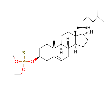 Cholest-5-en-3-ol (3b)-, O,O-diethyl phosphorothioate(9CI) cas  24352-66-7