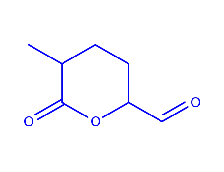 2H-Pyran-2-carboxaldehyde, tetrahydro-5-methyl-6-oxo- (9CI)