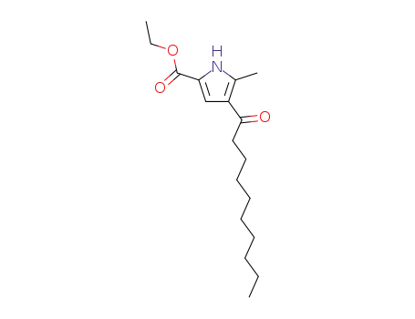 4-decanoyl-5-methyl-pyrrole-2-carboxylic acid ethyl ester