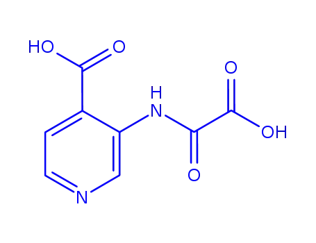 Molecular Structure of 243989-97-1 (4-Pyridinecarboxylicacid,3-[(carboxycarbonyl)amino]-(9CI))