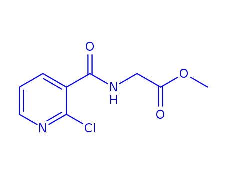 Methyl 2-[[(2-chloro-3-pyridyl)carbonyl]amino]acetate