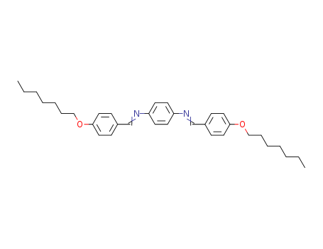 Bis(p-heptyloxybenzylidene)p-phenylenediamine