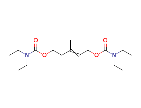 Carbamic acid,diethyl-, 3-methyl-2-pentenylene ester (8CI) cas  31035-89-9