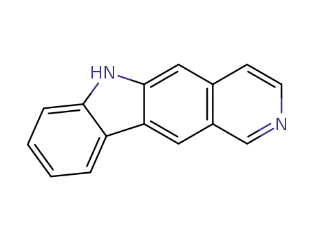 Molecular Structure of 243-30-1 (6H-Pyrido[4,3-b]carbazole)