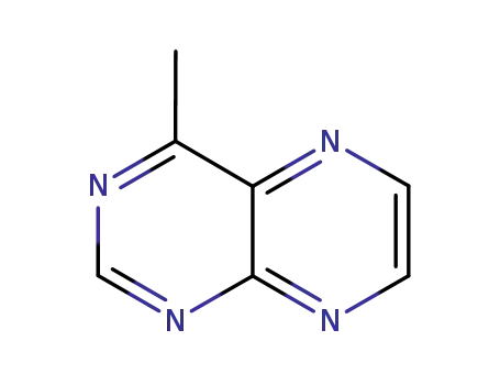 Molecular Structure of 2432-21-5 (Pteridine, 4-methyl- (6CI,7CI,8CI,9CI))