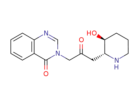 Molecular Structure of 24159-07-7 (Febrifugine)