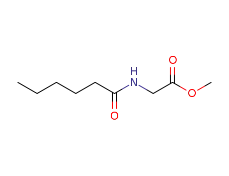 Molecular Structure of 31295-09-7 (methyl N-hexanoylglycinate)