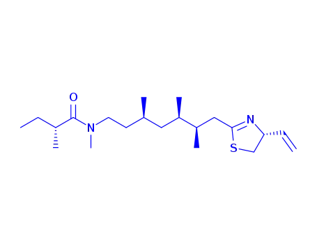 (R)-N,2-dimethyl-N-((3S,5R,6R)-3,5,6-trimethyl-7-((R)-4-vinyl-4,5-dihydrothiazol-2-yl)heptyl)butanamide