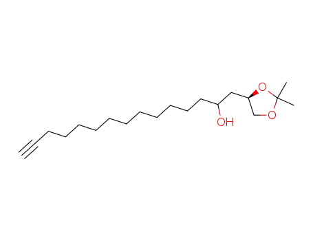 (2R,4RS) 1,2-acetonide-16-heptadecyn-1,2,4-triol