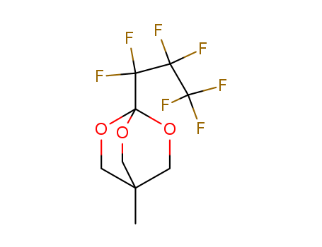 1-(1,1,2,2,3,3,3-HEPTAFLUOROPROPYL)-4-METHYL-2,6,7-TRIOXABICYCLO[2.2.2 ]OCTANECAS