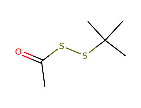 Molecular Structure of 31172-01-7 (tert-butyl ethane(dithioperoxo)oate)