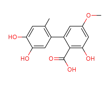 Molecular Structure of 31186-12-6 (altenusin)