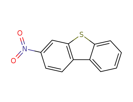 Molecular Structure of 94764-55-3 (3-NITRODIBENZOTHIOPHENE)