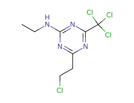 N-エチル-4-(2-クロロエチル)-6-(トリクロロメチル)-s-トリアジン-2-アミン