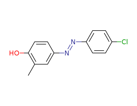 Phenol,4-[2-(4-chlorophenyl)diazenyl]-2-methyl- cas  2497-44-1