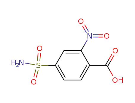 Molecular Structure of 29092-31-7 (2-nitro-4-sulfamoyl-benzoic acid)