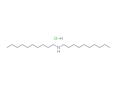 Molecular Structure of 2486-84-2 (N-decyldecan-1-amine)