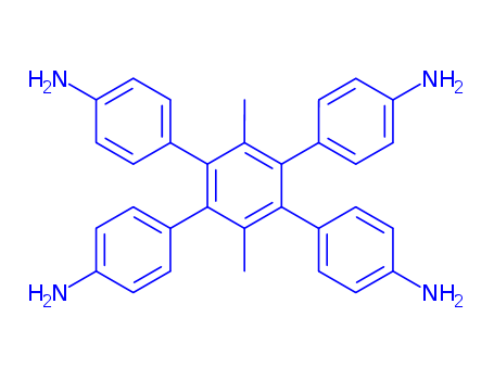 1,2,4,5-tetrakis-(4-aminophenyl)-3,6-dimethylbenzene