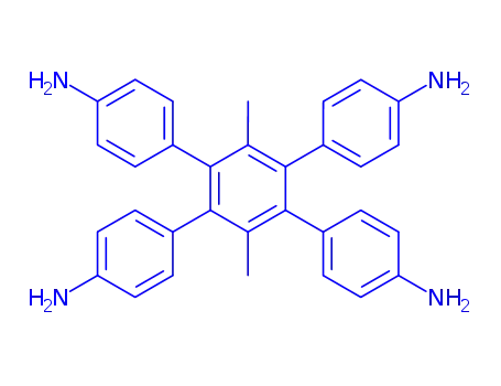 1,2,4,5-tetrakis-(4-aminophenyl)-3,6-dimethylbenzene