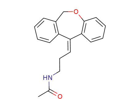 Molecular Structure of 250331-53-4 ((E)-N-acetyldidesmethyldoxepin)