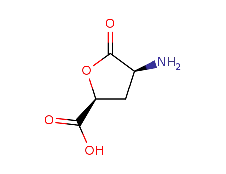 Molecular Structure of 723233-77-0 (erythro-Pentaric acid, 2-amino-2,3-dideoxy-, 1,4-lactone (9CI))