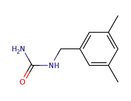 Molecular Structure of 25017-36-1 (1-(3,5-dimethylbenzyl)urea)