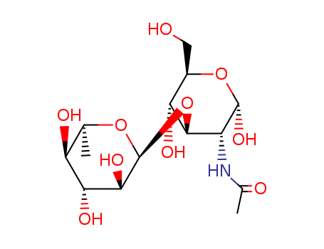 2-ACETAMIDO-2-DEOXY-3-O-RHAMNOPYRANOSYLGLUCOSE