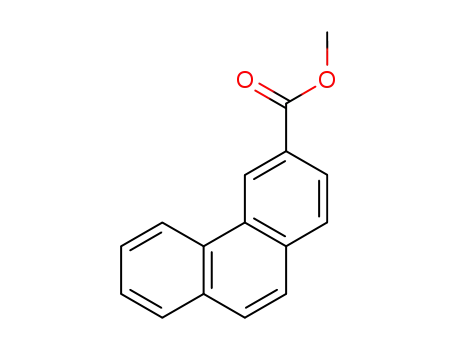Molecular Structure of 5345-98-2 (Methyl phenanthrene-3-carboxylate)
