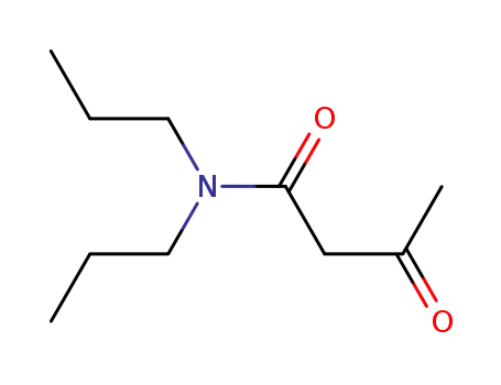 Molecular Structure of 25233-44-7 (3-oxo-N,N-dipropylbutanamide)