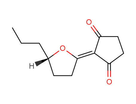 1,3-Cyclopentanedione,2-[(5S)-dihydro-5-propyl-2(3H)-furanylidene]-