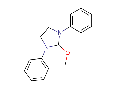 Molecular Structure of 25220-17-1 (2-methoxy-1,3-diphenylimidazolidine)