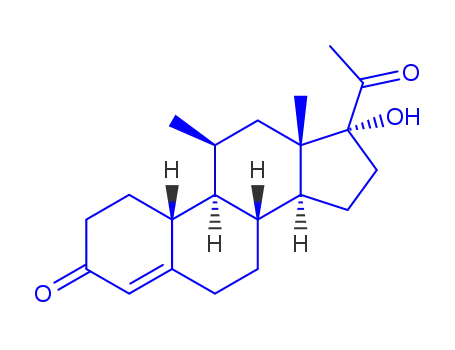 Molecular Structure of 25092-42-6 (Deacetyl Norprogesterone)