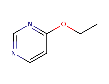 Molecular Structure of 24903-72-8 (Pyrimidine, 4-ethoxy- (8CI,9CI))