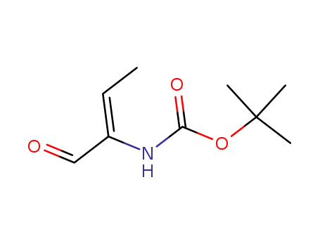 Carbamic acid, [(1Z)-1-formyl-1-propenyl]-, 1,1-dimethylethyl ester (9CI)
