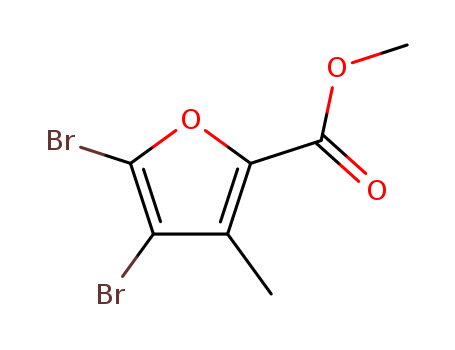 2-Furancarboxylic acid, 4,5-dibromo-3-methyl-, methyl ester