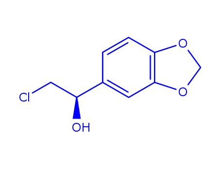 (S)-(+)-2-Chloro-1-(3,4-Methylenedioxyphenyl)Ethanol