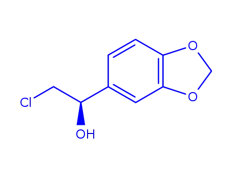 (S)-(+)-2-클로로-1-(3,4-메틸렌디옥시페닐)에탄올