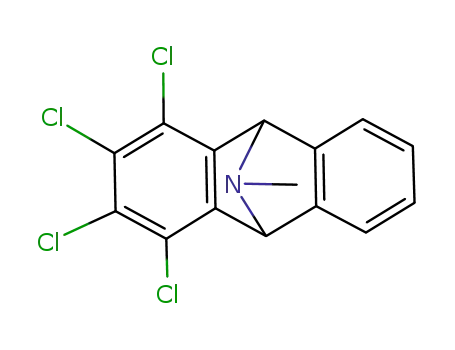11-methyl-1,2,3,4-tetrachloro-9,10-dihydroanthracen-9,10-imine