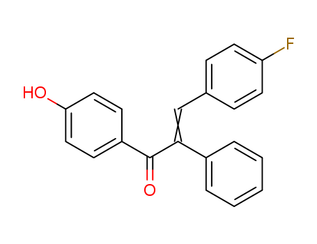 Chalcone,4-fluoro-4'-hydroxy-a-phenyl- (8CI)