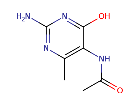 Acetamide,N-(2-amino-1,6-dihydro-4-methyl-6-oxo-5-pyrimidinyl)- cas  2480-13-9