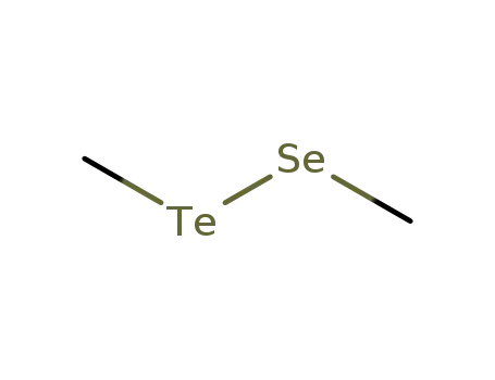 Molecular Structure of 24941-59-1 (Methyl(methyltelluro) selenide)