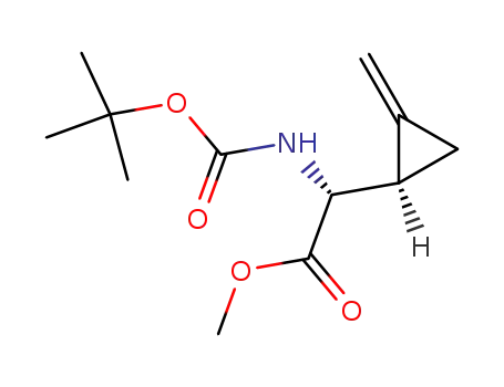 (R)-tert-Butoxycarbonylamino-((R)-2-methylene-cyclopropyl)-acetic acid methyl ester