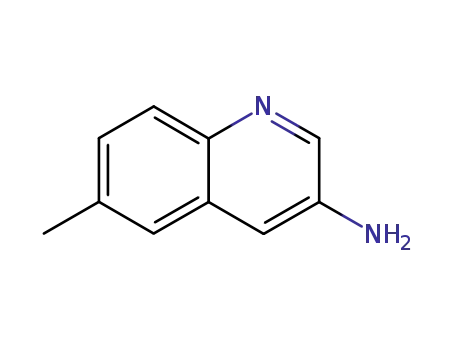 Molecular Structure of 315228-68-3 (3-Quinolinamine,6-methyl-(9CI))