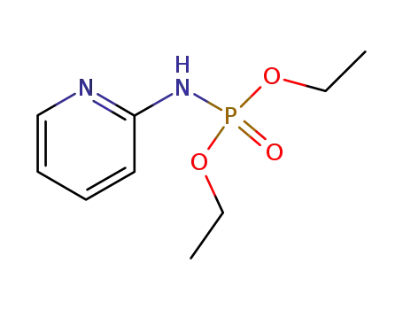 Molecular Structure of 3143-79-1 (diethyl pyridin-2-ylphosphoramidate)