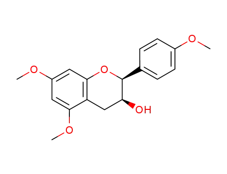 (+/-)-cis-Atzelechin-trimethylether