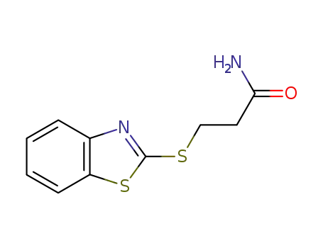 3-(2-Benzothiazolylthio)propionamide