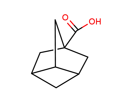 Molecular Structure of 79647-58-8 (Tricyclo[3.2.1.03,6]octane-1-carboxylic acid (9CI))